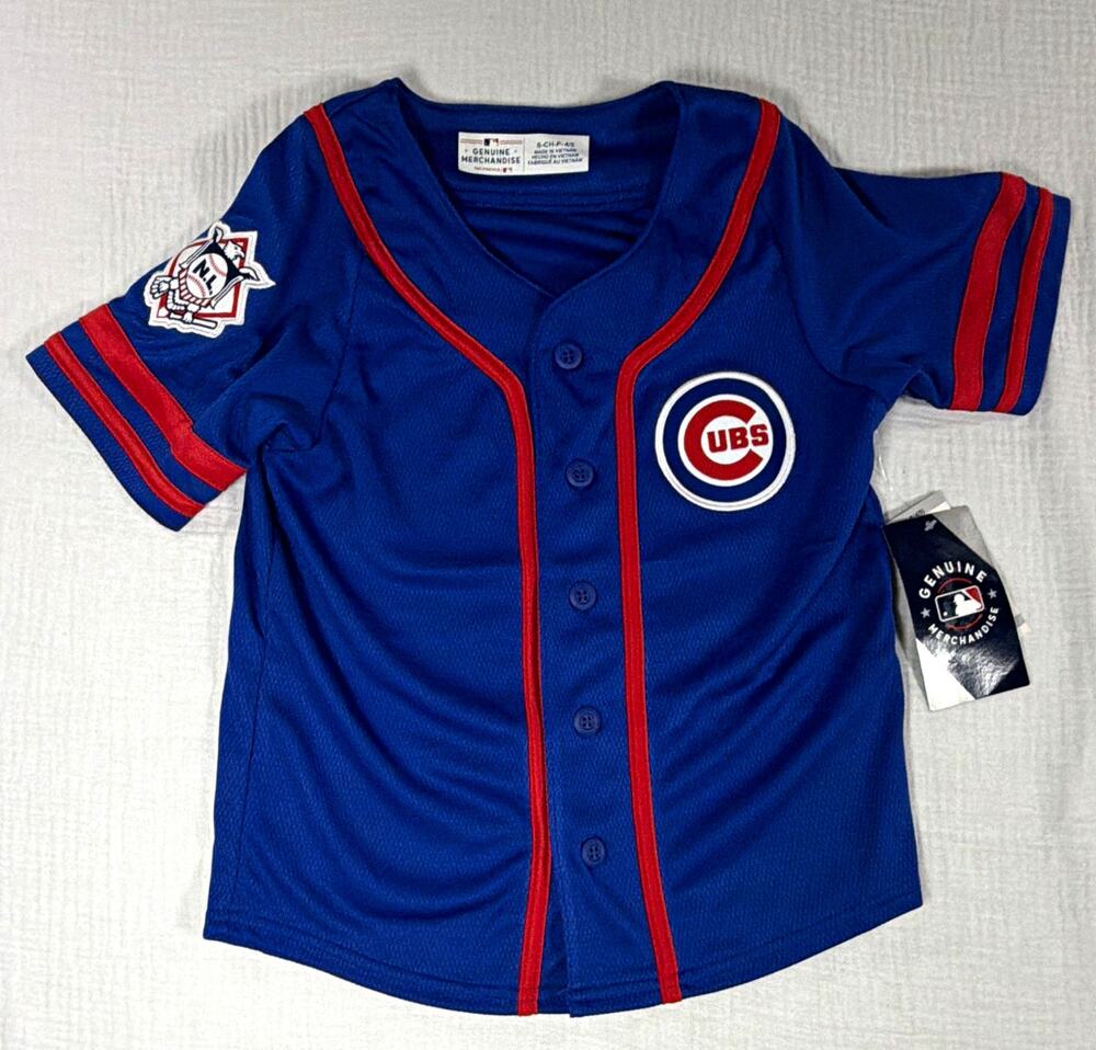 Genuine Merchandise Chicago Cubs Youth Jersey Unisex S (4/5) Blue/Red